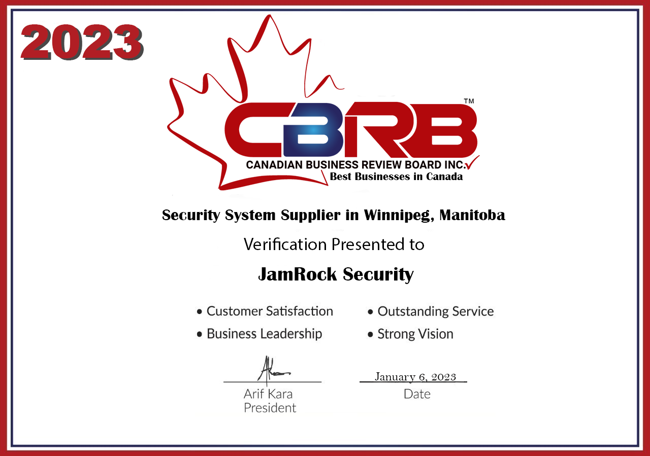 2023 CBRB Inc. JamRock Security Certificate